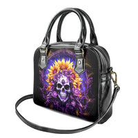 Sunflower Skull Shoulder Handbag She Is Sunshine Mixed With A Little Hurricane