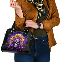 Sunflower Skull Shoulder Handbag She Is Sunshine Mixed With A Little Hurricane