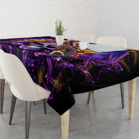 Sunflower Skull Tablecloth She Is Sunshine Mixed With A Little Hurricane - Wonder Print Shop