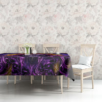 Sunflower Skull Tablecloth She Is Sunshine Mixed With A Little Hurricane - Wonder Print Shop
