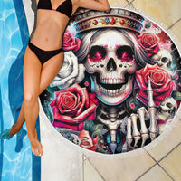 Queen Skull Beach Blanket Bitch I'm Not A Princess I'm The Fucking Queen - Wonder Print Shop