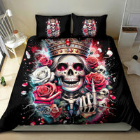 Queen Skull Bedding Set Bitch I'm Not A Princess I'm The Fucking Queen - Wonder Print Shop