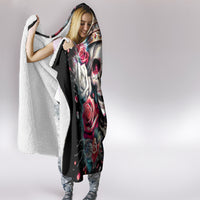 Queen Skull Hooded Blanket Bitch I'm Not A Princess I'm The Fucking Queen