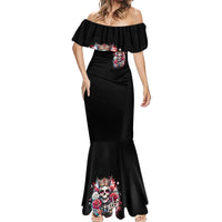 Queen Skull Mermaid Dress Bitch I'm Not A Princess I'm The Fucking Queen - Wonder Print Shop