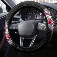 Queen Skull Steering Wheel Cover Bitch I'm Not A Princess I'm The Fucking Queen - Wonder Print Shop