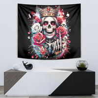 Queen Skull Tapestry Bitch I'm Not A Princess I'm The Fucking Queen - Wonder Print Shop