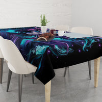 Rose Skull Tablecloth I'm Never Alone My Demons Are With Me 24/7 - Wonder Print Shop