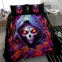Rose Skull Bedding Set F Bomb Mom I Sprinkle That Shit Like Confetti - Wonder Print Shop
