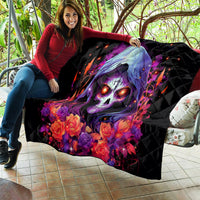 Rose Skull Quilt F Bomb Mom I Sprinkle That Shit Like Confetti - Wonder Print Shop