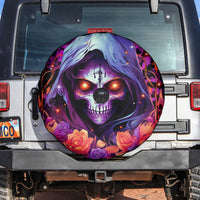 Rose Skull Spare Tire Cover F Bomb Mom I Sprinkle That Shit Like Confetti - Wonder Print Shop