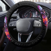 Rose Skull Steering Wheel Cover F Bomb Mom I Sprinkle That Shit Like Confetti - Wonder Print Shop
