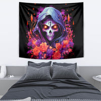 Rose Skull Tapestry F Bomb Mom I Sprinkle That Shit Like Confetti - Wonder Print Shop