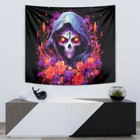 Rose Skull Tapestry F Bomb Mom I Sprinkle That Shit Like Confetti - Wonder Print Shop