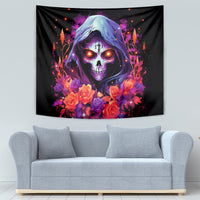 Rose Skull Tapestry F Bomb Mom I Sprinkle That Shit Like Confetti - Wonder Print Shop