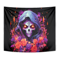 Rose Skull Tapestry F Bomb Mom I Sprinkle That Shit Like Confetti - Wonder Print Shop