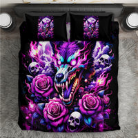 Rose Wolf Bedding Set I May Not Be Perfect But At Least I'm Not You - Wonder Print Shop