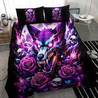 Rose Wolf Bedding Set I May Not Be Perfect But At Least I'm Not You - Wonder Print Shop