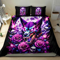 Rose Wolf Bedding Set I May Not Be Perfect But At Least I'm Not You - Wonder Print Shop