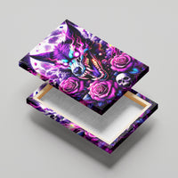 Rose Wolf Canvas Wall Art I May Not Be Perfect But At Least I'm Not You - Wonder Print Shop