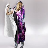 Rose Wolf Hooded Blanket I May Not Be Perfect But At Least I'm Not You