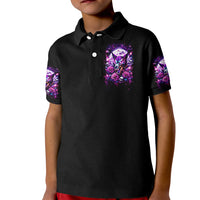 Rose Wolf Kid Polo Shirt I May Not Be Perfect But At Least I'm Not You - Wonder Print Shop