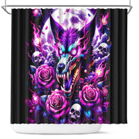 Rose Wolf Shower Curtain I May Not Be Perfect But At Least I'm Not You
