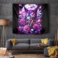 Rose Wolf Tapestry I May Not Be Perfect But At Least I'm Not You - Wonder Print Shop