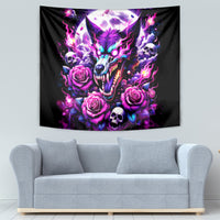 Rose Wolf Tapestry I May Not Be Perfect But At Least I'm Not You - Wonder Print Shop