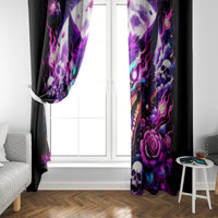 Rose Wolf Window Curtain I May Not Be Perfect But At Least I'm Not You - Wonder Print Shop