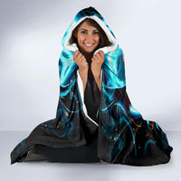 Devil Skull Hooded Blanket One Day I'm Gonna Just Say And Let My Demons Out Play