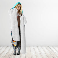 Devil Skull Hooded Blanket One Day I'm Gonna Just Say And Let My Demons Out Play