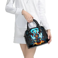 Devil Skull Shoulder Handbag One Day I'm Gonna Just Say And Let My Demons Out Play
