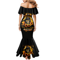 Sunflower Skull Mermaid Dress Assuming I Was Like Most Girls Was Your First Mistake - Wonder Print Shop