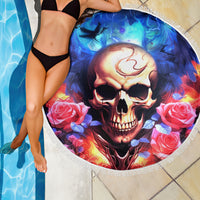 Fairy Skull Beach Blanket Assuming I Was Like Most Girls Was Your First Mistake - Wonder Print Shop