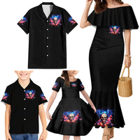 Fairy Skull Family Matching Mermaid Dress and Hawaiian Shirt Assuming I Was Like Most Girls Was Your First Mistake - Wonder Print Shop