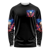 Fairy Skull Long Sleeve Shirt Assuming I Was Like Most Girls Was Your First Mistake - Wonder Print Shop