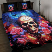 Fairy Skull Quilt Bed Set Assuming I Was Like Most Girls Was Your First Mistake - Wonder Print Shop