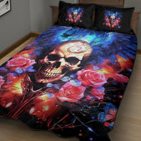 Fairy Skull Quilt Bed Set Assuming I Was Like Most Girls Was Your First Mistake - Wonder Print Shop