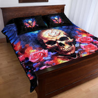 Fairy Skull Quilt Bed Set Assuming I Was Like Most Girls Was Your First Mistake - Wonder Print Shop
