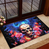 Fairy Skull Rubber Doormat Assuming I Was Like Most Girls Was Your First Mistake - Wonder Print Shop