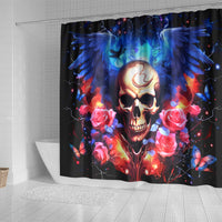 Fairy Skull Shower Curtain Assuming I Was Like Most Girls Was Your First Mistake