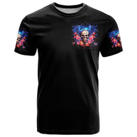 Fairy Skull T Shirt Assuming I Was Like Most Girls Was Your First Mistake - Wonder Print Shop