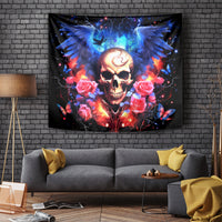Fairy Skull Tapestry Assuming I Was Like Most Girls Was Your First Mistake - Wonder Print Shop
