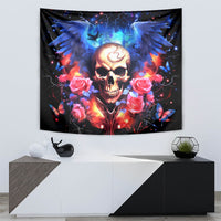 Fairy Skull Tapestry Assuming I Was Like Most Girls Was Your First Mistake - Wonder Print Shop
