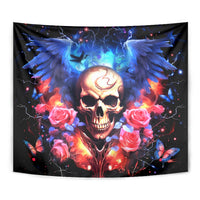 Fairy Skull Tapestry Assuming I Was Like Most Girls Was Your First Mistake - Wonder Print Shop