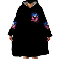 Fairy Skull Wearable Blanket Hoodie Assuming I Was Like Most Girls Was Your First Mistake - Wonder Print Shop