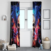 Fairy Skull Window Curtain Assuming I Was Like Most Girls Was Your First Mistake - Wonder Print Shop