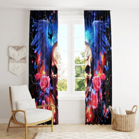 Fairy Skull Window Curtain Assuming I Was Like Most Girls Was Your First Mistake - Wonder Print Shop
