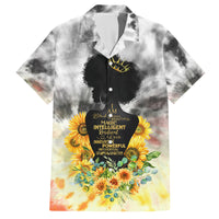 I Am Black Queen Family Matching Long Sleeve Bodycon Dress and Hawaiian Shirt Flowers Retro Style - Wonder Print Shop