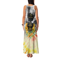 I Am Black Queen Family Matching Tank Maxi Dress and Hawaiian Shirt Flowers Retro Style - Wonder Print Shop